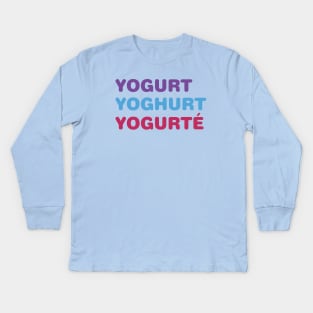 The Good Yogurt Kids Long Sleeve T-Shirt